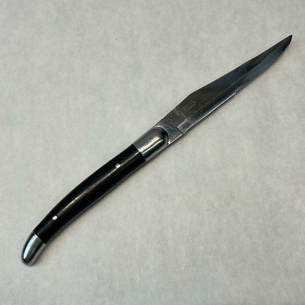 Walco 800152 4 13/16" Parisian Steak Knife Black Delrin Handle Replacement Singl